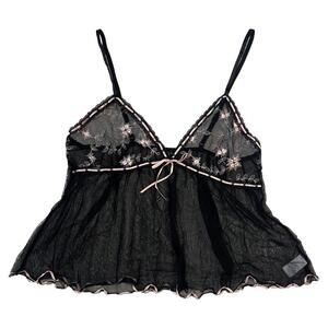 Vintage La Bellezza Vintage French Chemise Top